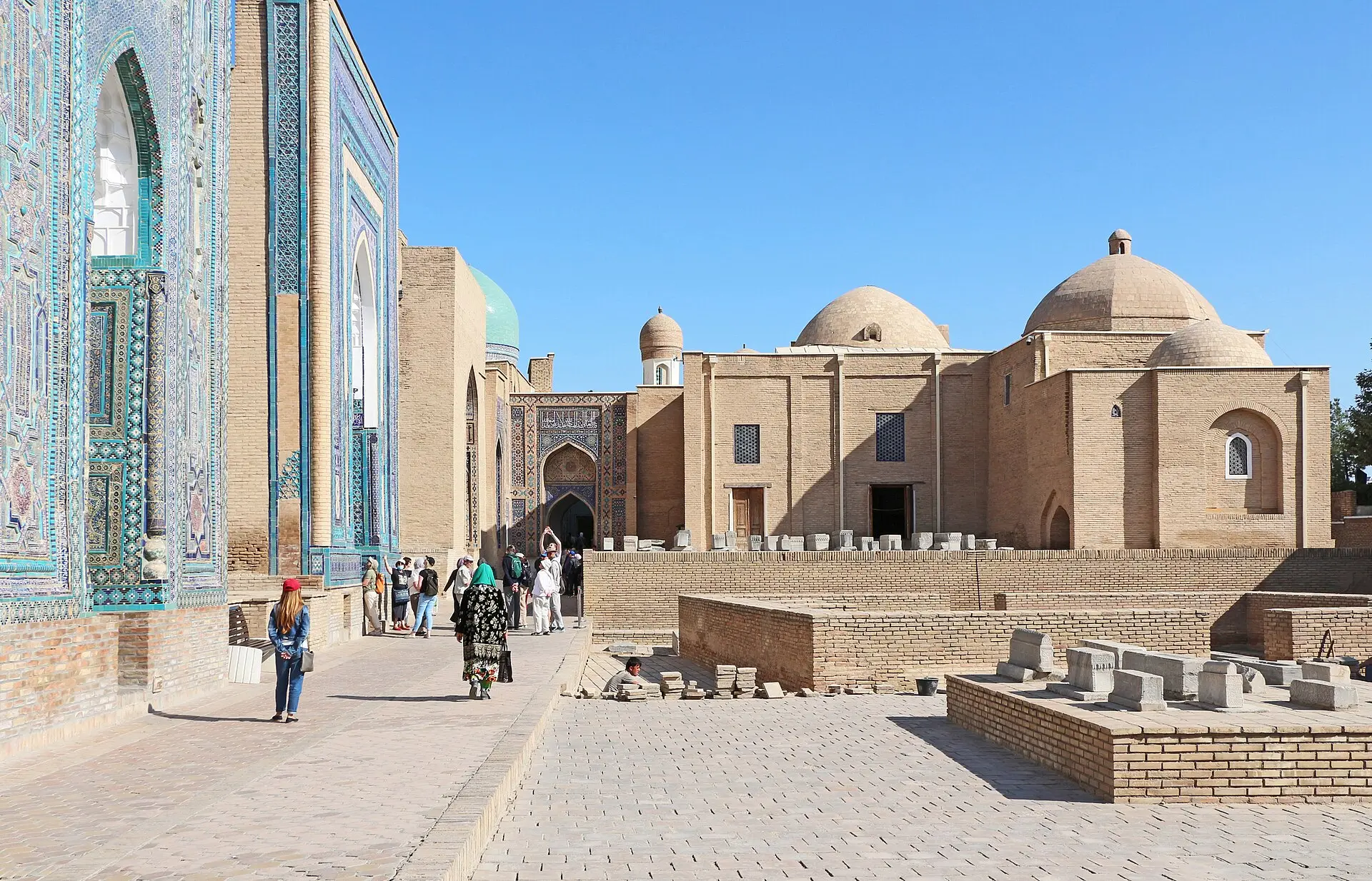 Shah-i-Zinda necropolis in Samarkand